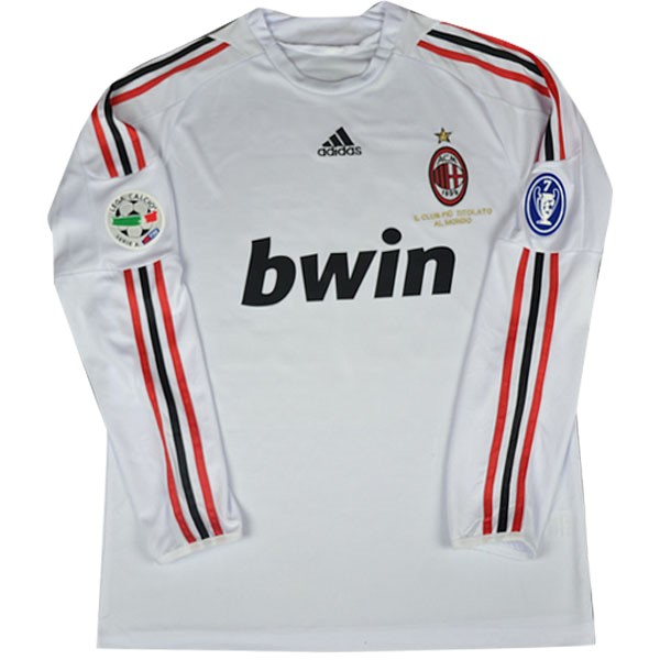 Camiseta Milan Segunda equipación ML Retro 2008/09 Blanco